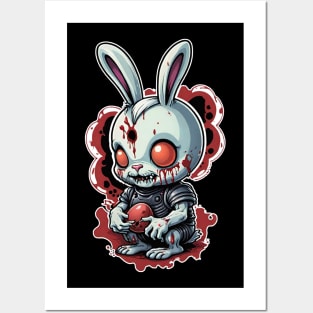 The Easter Zombunny Posters and Art